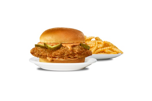 Spicy Chicken Sandwich & Fries