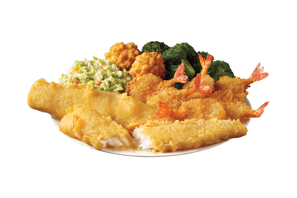 2 Piece Fish & 6 Piece Butterfly Shrimp Meal