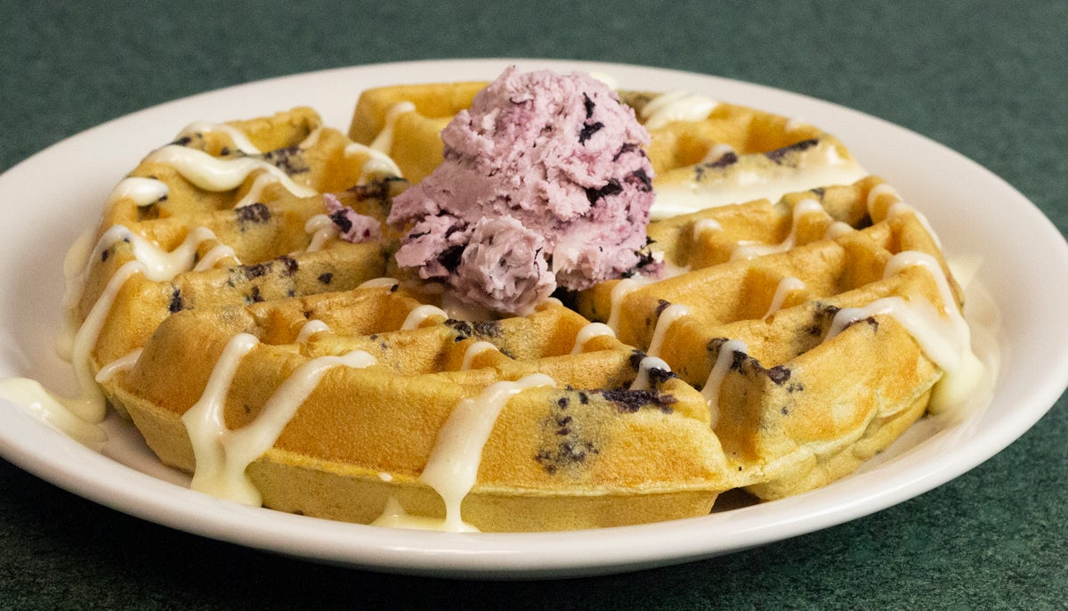 Blueberry Lemon Waffle