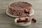 Order 10 Inch Very Cherry Ghirardelli Chocolate Cheesecake food online from The Cheesecake Factory store, Columbus on bringmethat.com