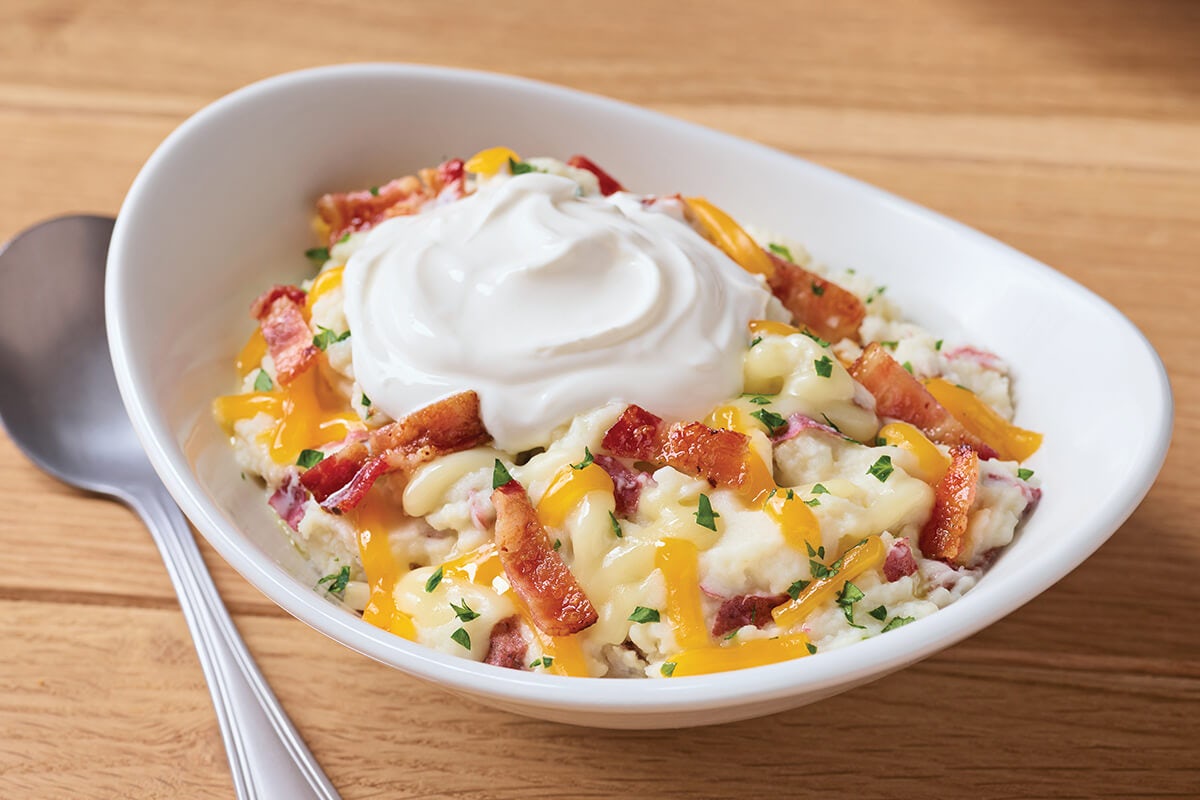 Loaded Garlic Mashed Potatoes ¥ Image