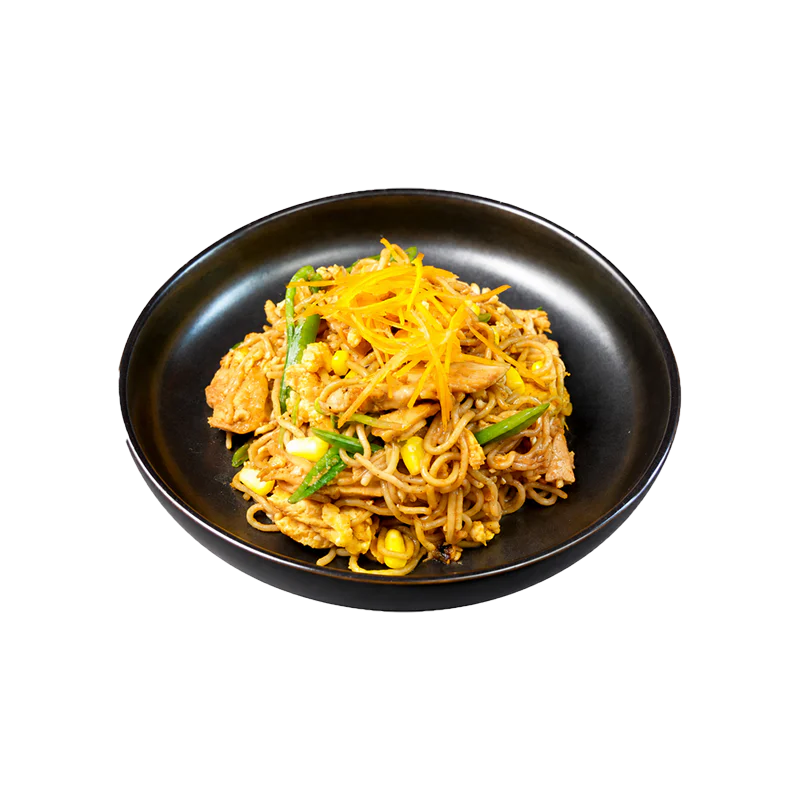 mini chicken yaki soba