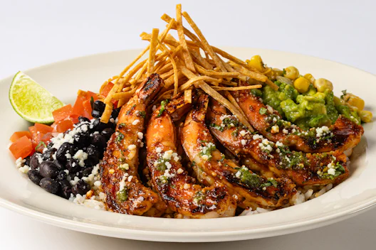 Baja Bowl with Chipotle-Honey Shrimp