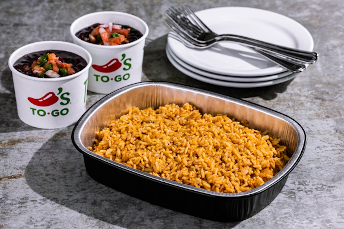 Party Platter Side - Large Cadillac Style (Mexican rice & Beans) Party Platter Side - Large Cadillac Style (Mexican rice & Beans)