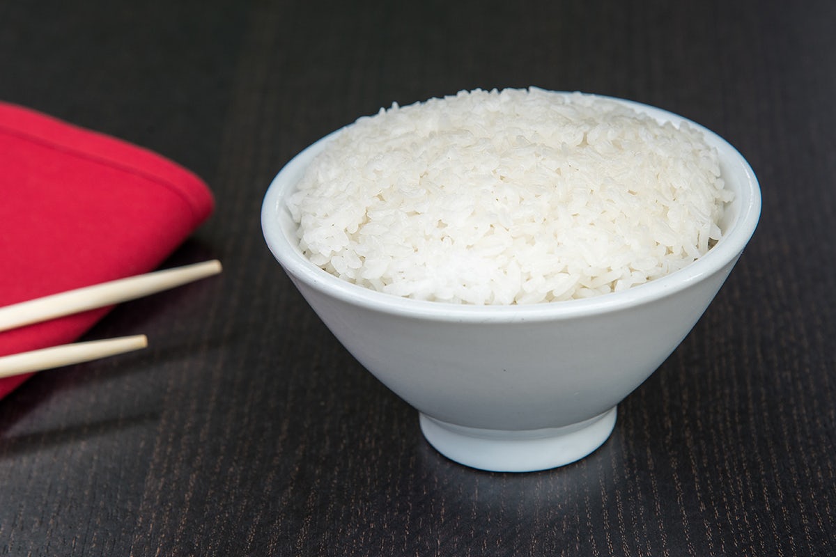 STEAMED RICE (Serves 2)