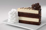 Order 30th Anniversary Chocolate Cake Cheesecake food online from The Cheesecake Factory store, Columbus on bringmethat.com