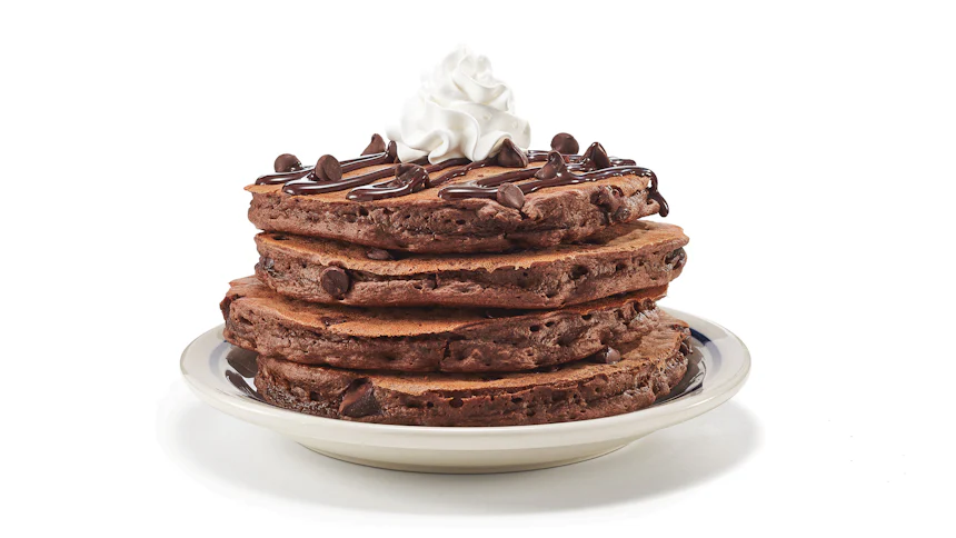 Chocolate Chocolate Chip Pancakes Image