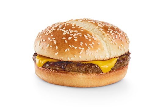 Order Red's Cheese Burger food online from Red Robin Gourmet Burgers and Brews store, Anchorage on bringmethat.com