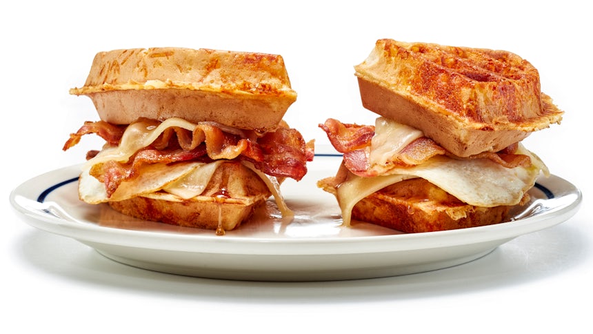 Ultimate Waffle Stack Image