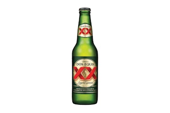 Dos Equis Lager Bottle