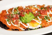 Order Factory Huevos Rancheros food online from The Cheesecake Factory store, Columbus on bringmethat.com