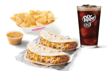 Bean & Cheese Taco Combo