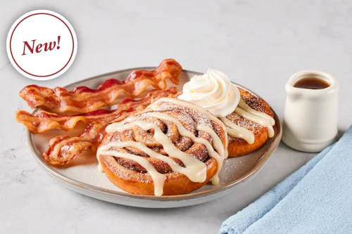 Cinnamon Roll French Toast Combo
