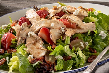 Strawberry Balsamic Chicken Salad