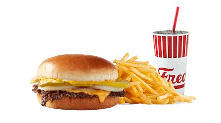 Single Steakburger Combo Image