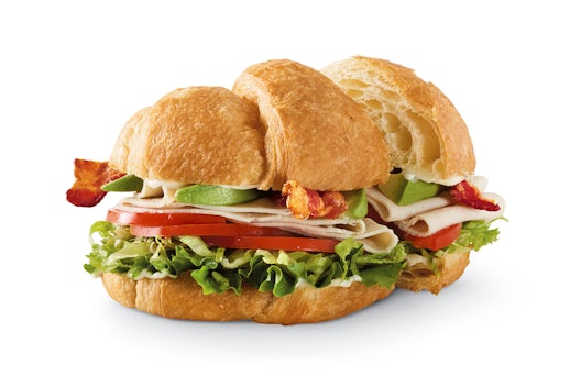 Order BLTA Croissant food online from Red Robin Gourmet Burgers and Brews store, Anchorage on bringmethat.com