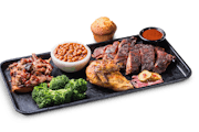 Order 3 Meat Combo food online from Famous Dave's Bar-B-Que store, Orland Park on bringmethat.com
