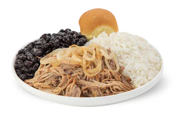 Pork Platter - Rice & Beans