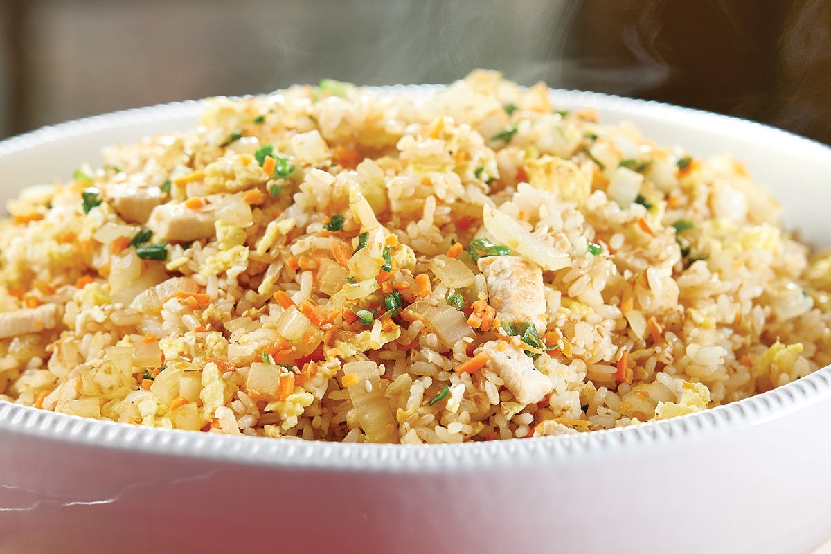 HIBACHI CHICKEN RICE (Serves 2)