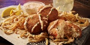 Order Crispy Crab Cakes food online from Logan's Roadhouse store, Wichita on bringmethat.com