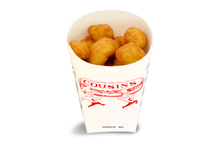 Order Wisconsin Cheese Curds food online from Cousins Subs store, Beaver Dam on bringmethat.com