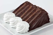 Order Chocolate Tower Truffle Cake food online from The Cheesecake Factory store, Columbus on bringmethat.com