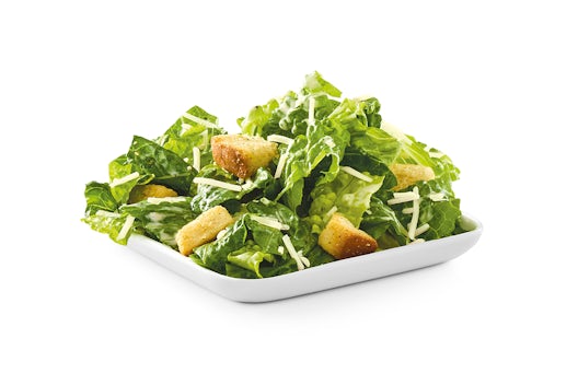 Order Side Caesar Salad food online from Red Robin Gourmet Burgers and Brews store, Anchorage on bringmethat.com