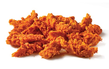 15 Piece Nashville Hot Hand-Breaded Chicken Tenders | Menu | Hardee’s