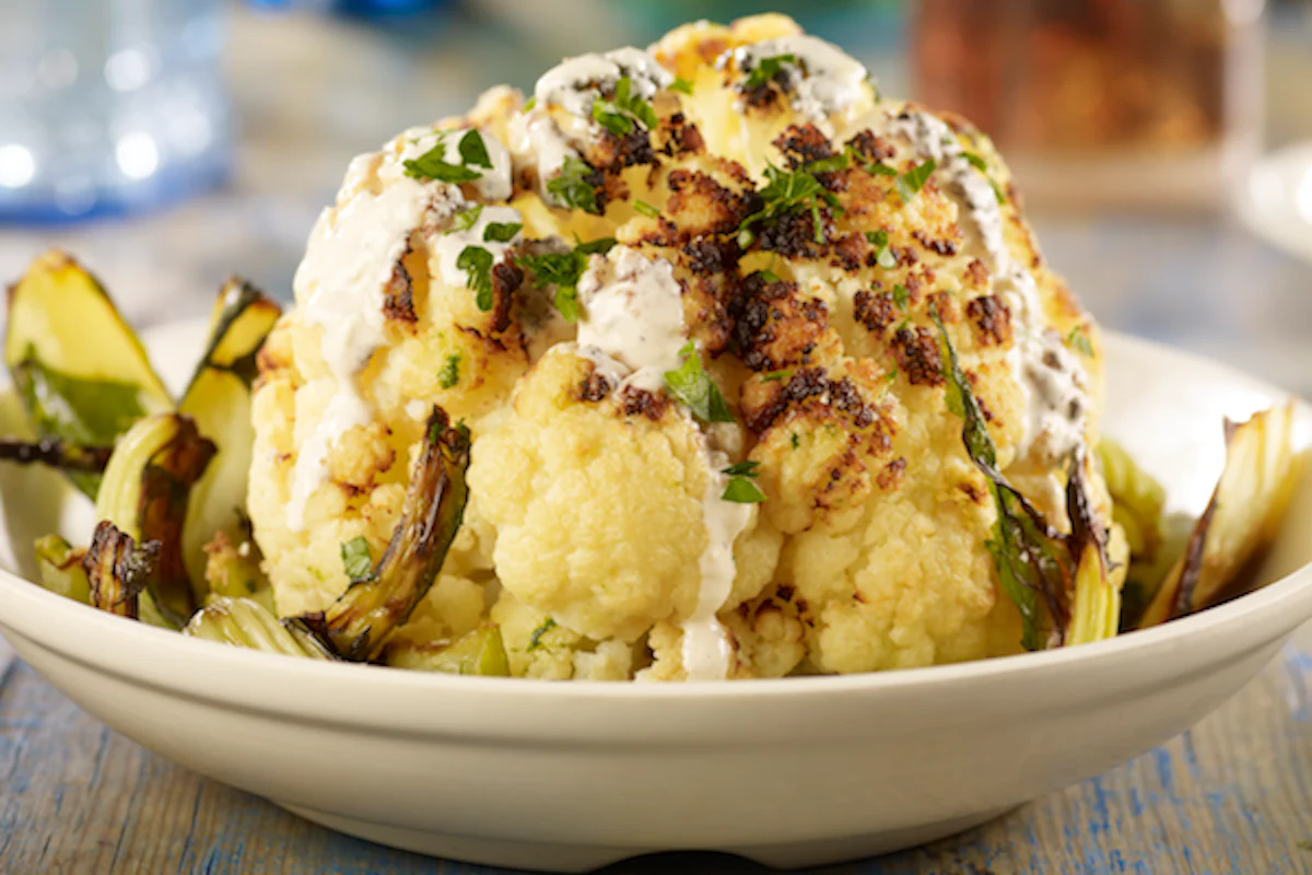 Rancho Cucamonga Menu - Appetizers - Whole Roasted Cauliflower ...