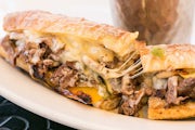 Order California Cheesesteak food online from The Cheesecake Factory store, Columbus on bringmethat.com