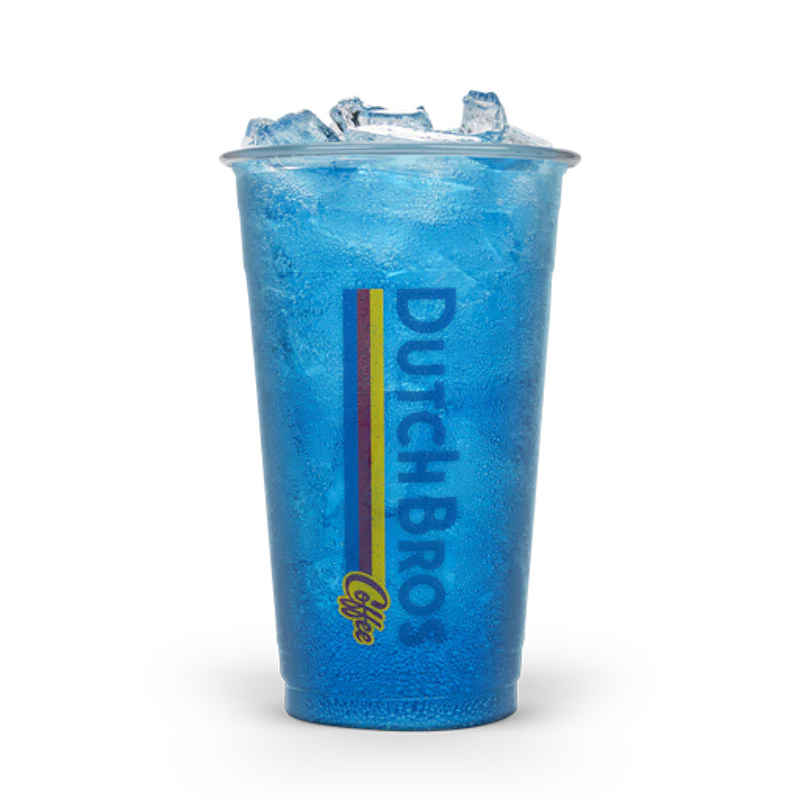 Blue Raspberry Sparkling Soda