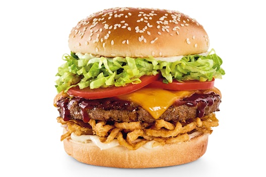 Order Whiskey River BBQ Burger food online from Red Robin Gourmet Burgers and Brews store, Anchorage on bringmethat.com