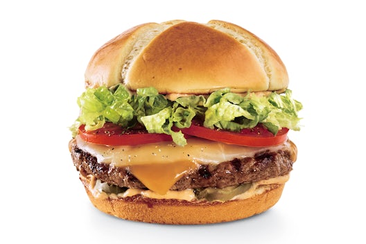 Order The Master Cheese Burger food online from Red Robin Gourmet Burgers and Brews store, Anchorage on bringmethat.com