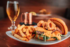 JALAPENO POPPER BURGER*