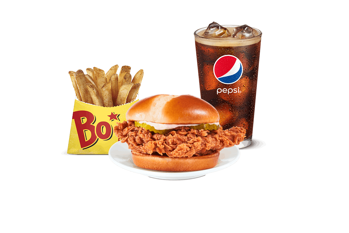 Bo's Chicken Sandwich Combo - 10:30AM to Close