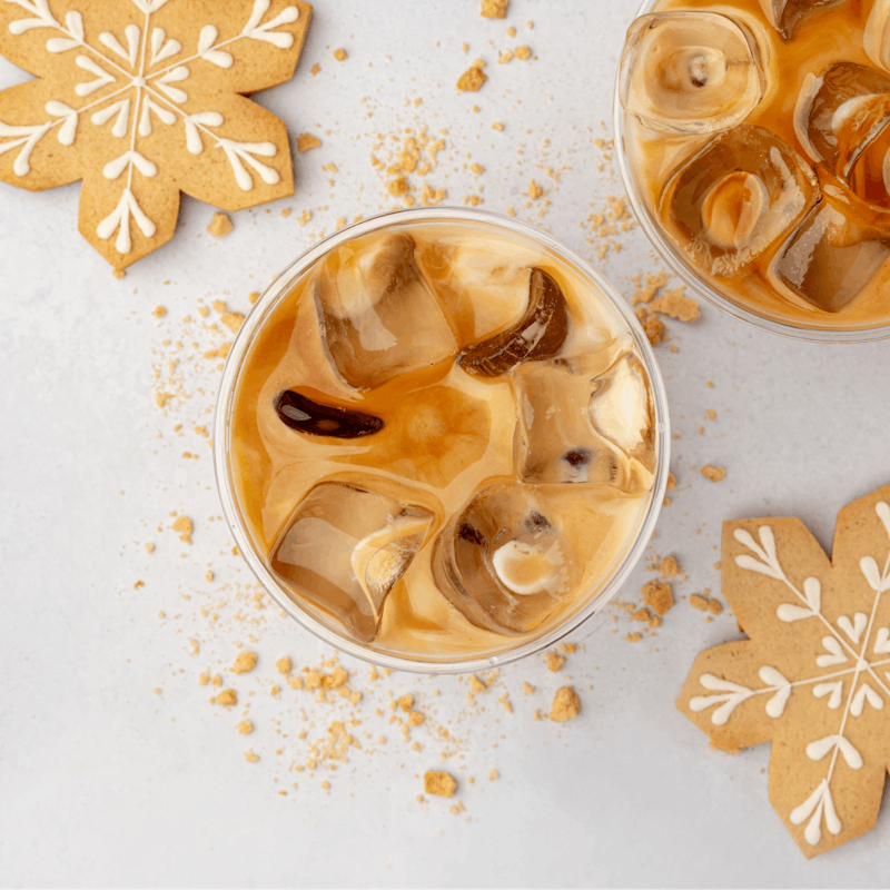 Iced Gingerbread Latte 12oz