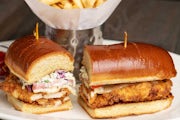 Order Crispy Fried Chicken Sandwich food online from The Cheesecake Factory store, Columbus on bringmethat.com