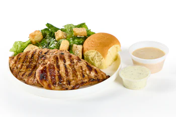 2 Chicken Breasts Platter – Caesar Salad - 66g of Protein