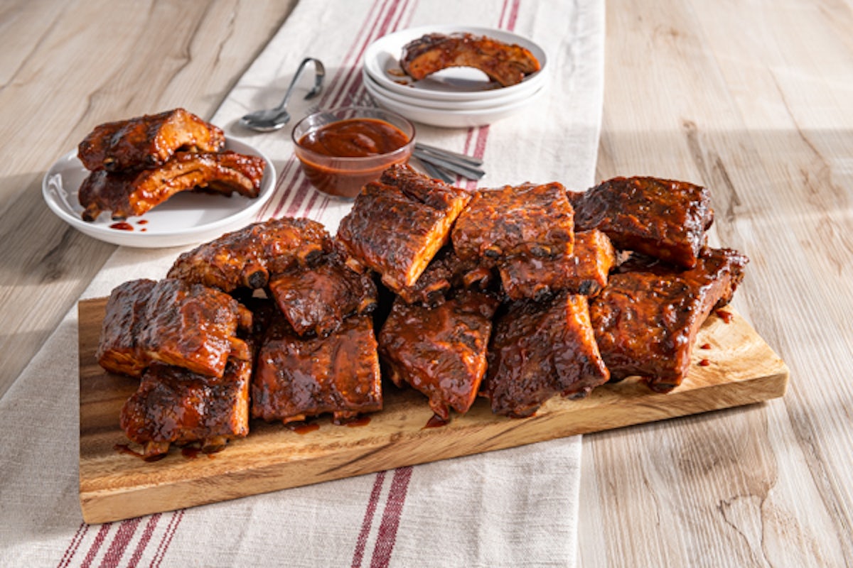 Party Platter Texas-Size Baby Back Ribs - Large