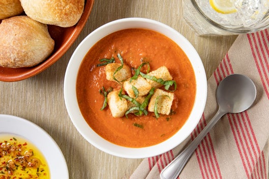 Tomato Basil Soup (Lunch - Salads & Soups )
