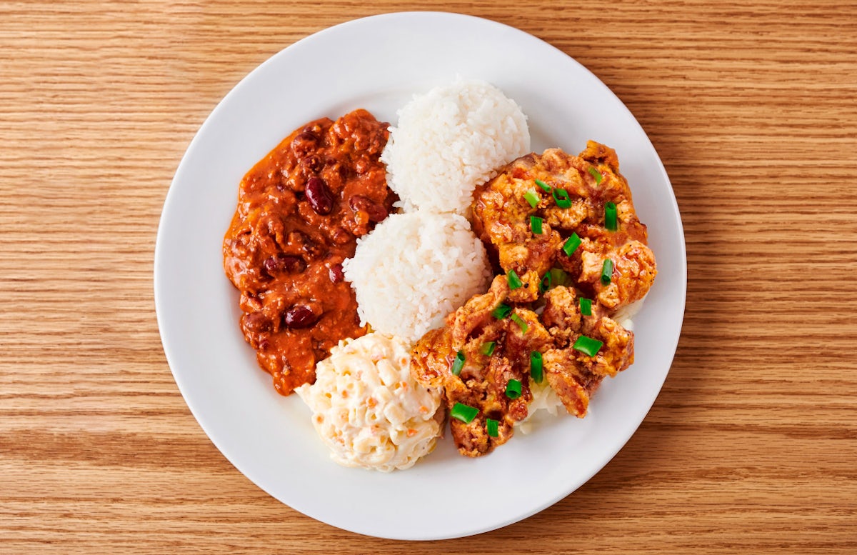 Korean Fried Chicken and Chili Mixed Plate