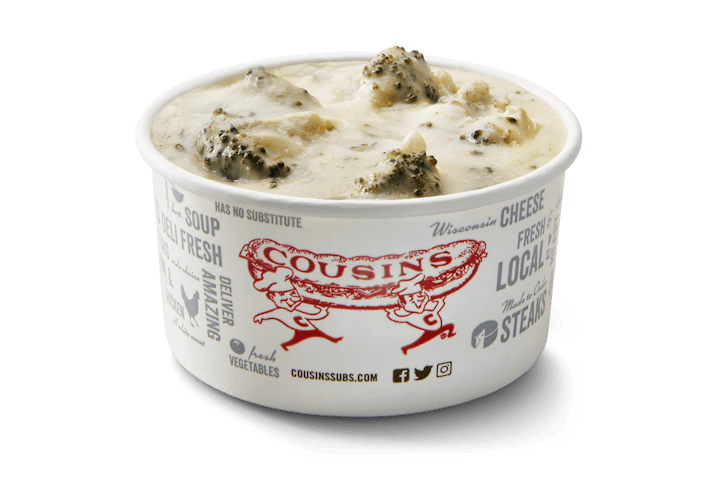 Order Soup food online from Cousins Subs store, Beaver Dam on bringmethat.com