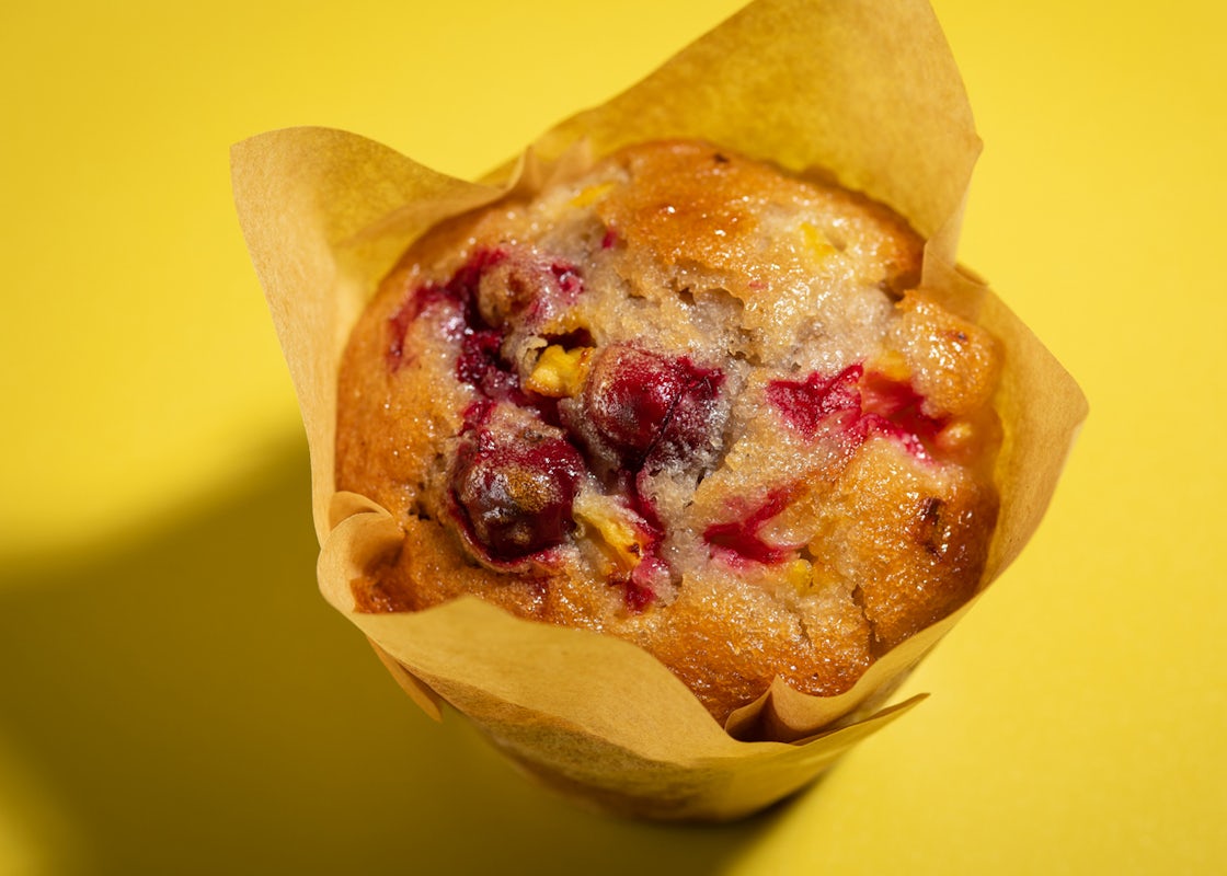Cranberry Walnut Muffin