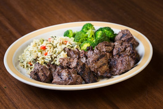 Order King Size Broiled Sirloin Tips* food online from 99 store, Kingston on bringmethat.com