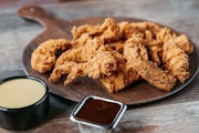 Order Party Pack Hand-Breaded Chicken Tenders food online from Logan's Roadhouse store, Wichita on bringmethat.com