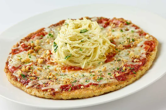 Chicken Parmesan "Pizza Style"